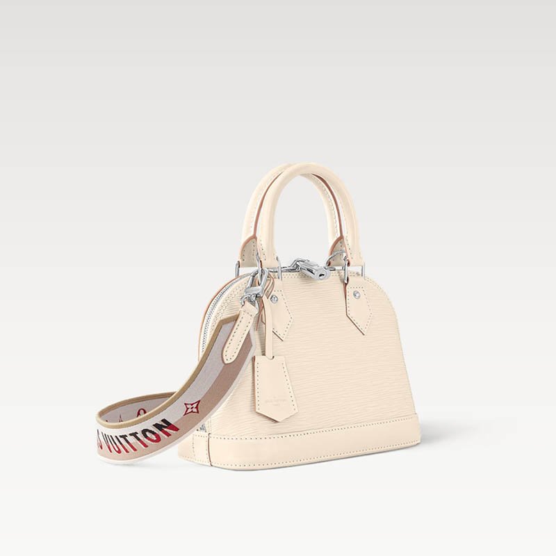 Alma BB Bag M58706 Quartz White