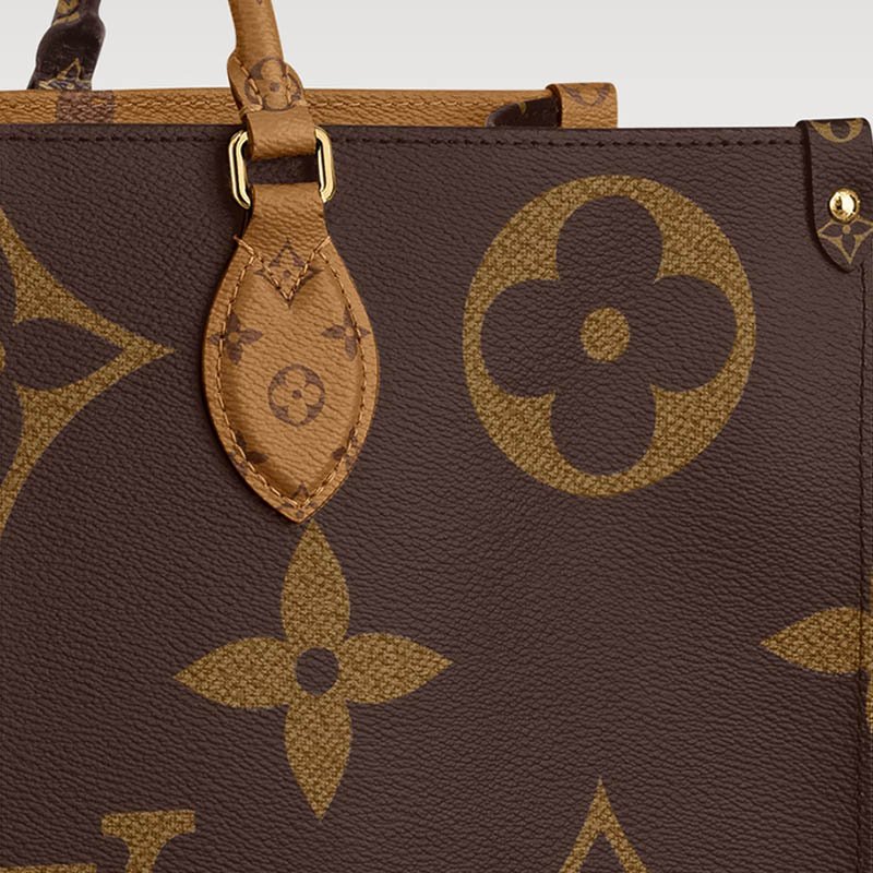 OnTheGo GM Tote Bag M45320 Monogram and Monogram Reverse coated canvas trim