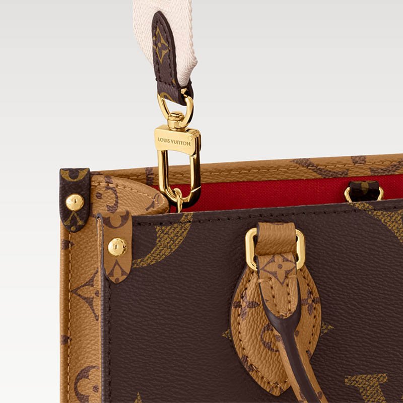 OnTheGo PM Tote Bag M46373 Monogram and Monogram Reverse coated canvas