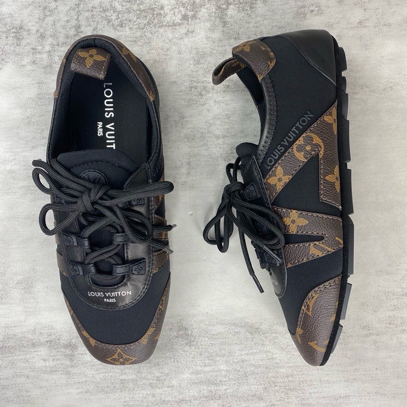 LOUIS VUITTON SneaKerina 2025 Spring/Summer Women's Training Shoes black
