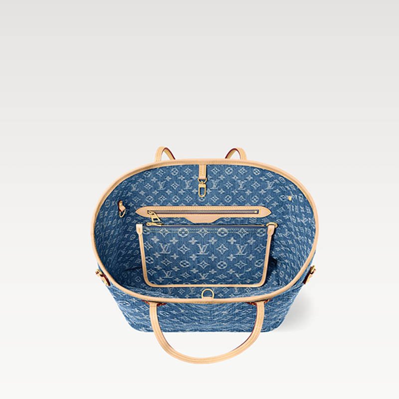 Neverfull MM M13192 BLEU DENIM