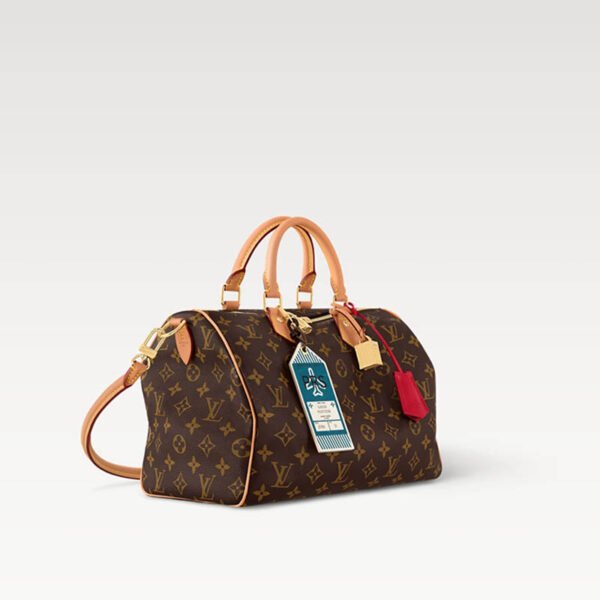 Speedy Soft 30 Crafty Bag M11945 MONOGRAM ROUGE