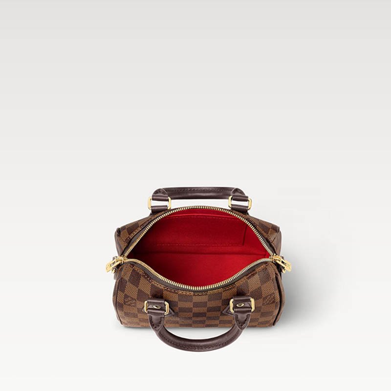 Speedy Bandoulière 20 Bag N40489 Damier Ebene Canvas
