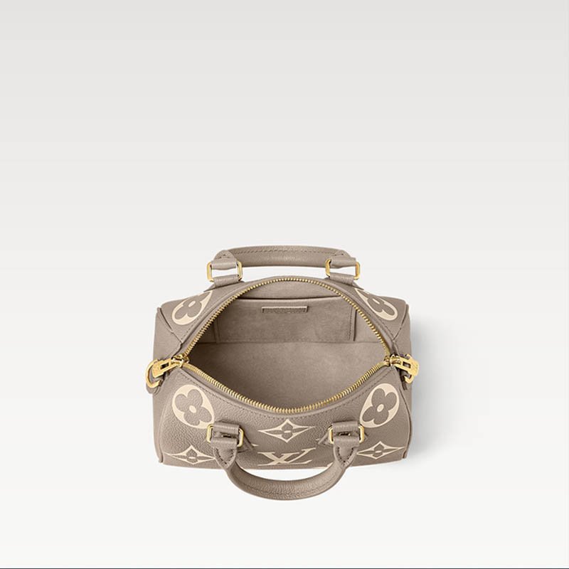 Speedy Bandoulière 20 Bag M46575 Bicolour Monogram Empreinte Leather