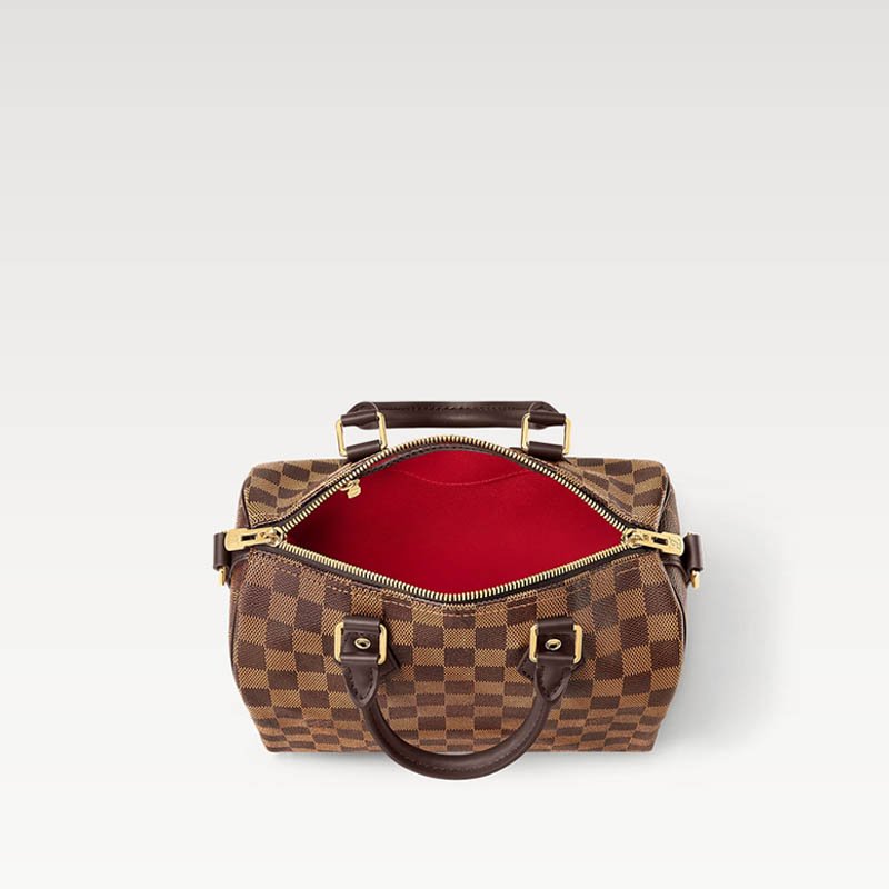 Speedy Bandoulière 25 Bag N40575 Damier Ebene Canvas