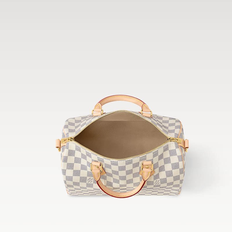 Speedy Bandoulière 30 Bag N40592 Damier Azur coated canvas
