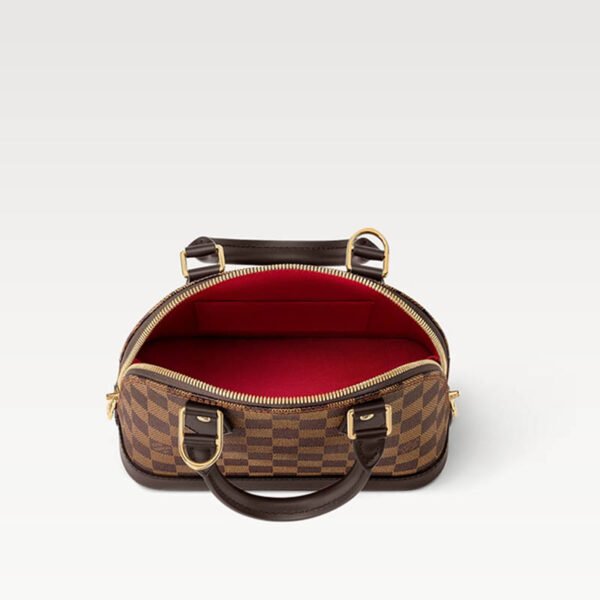 Alma BB Bag N40606 Damier Ebene coated canvas