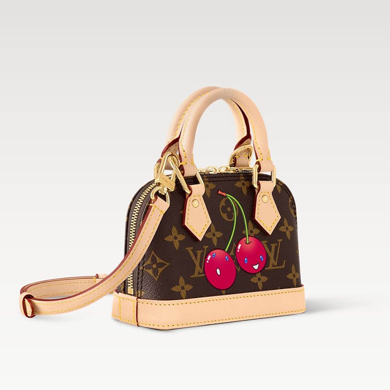 LV x TM Nano Alma Bag M13416 Monogram coated canvas