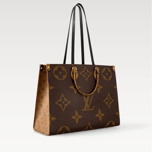 OnTheGo GM Tote Bag M45320 Monogram and Monogram Reverse coated canvas trim