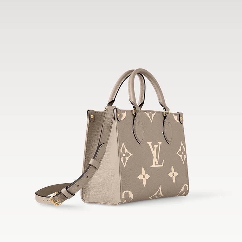 OnTheGo PM Tote Bag M45779 Tourterelle Beige/Cream