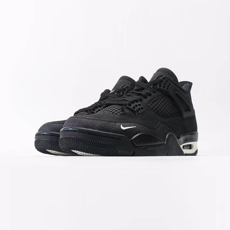 Nigel Sylvester X Jordan 4 Retro Brick By Brick Black