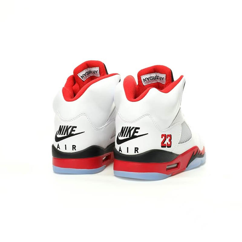 Air Jordan 5 Fire Red Black Tongue (Ln5 A1)