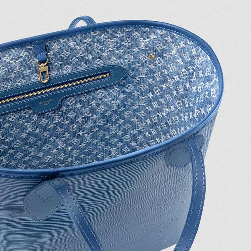 Neverfull MM M14856 BLEU DENIM