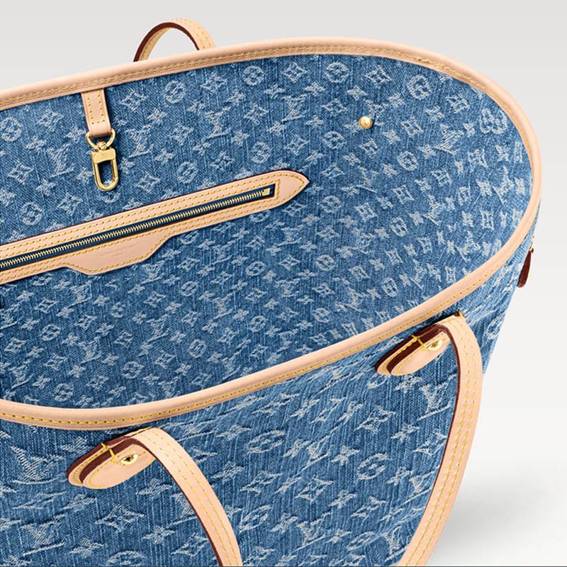 Neverfull MM M13192 BLEU DENIM