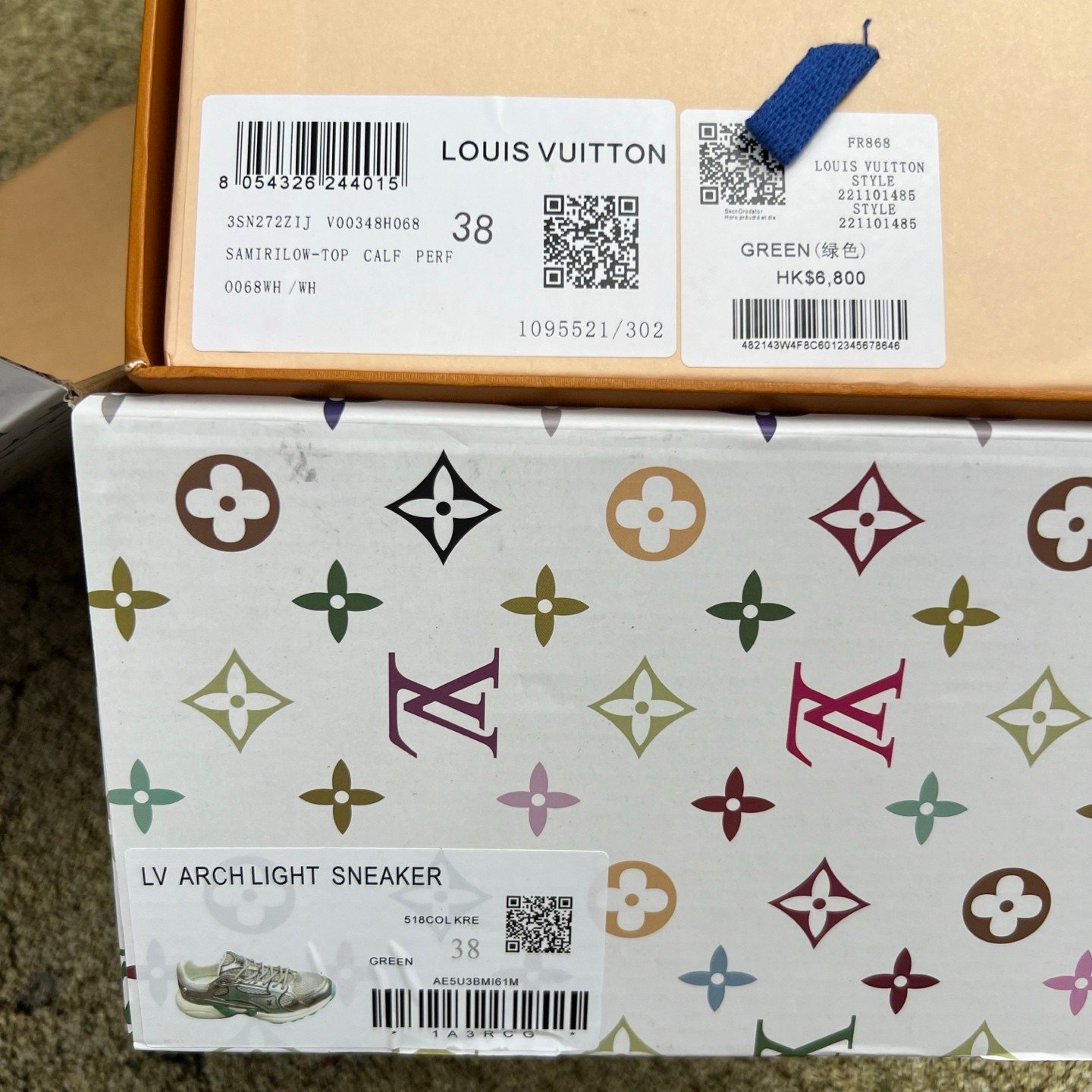 Louis Vuitton Olympia green