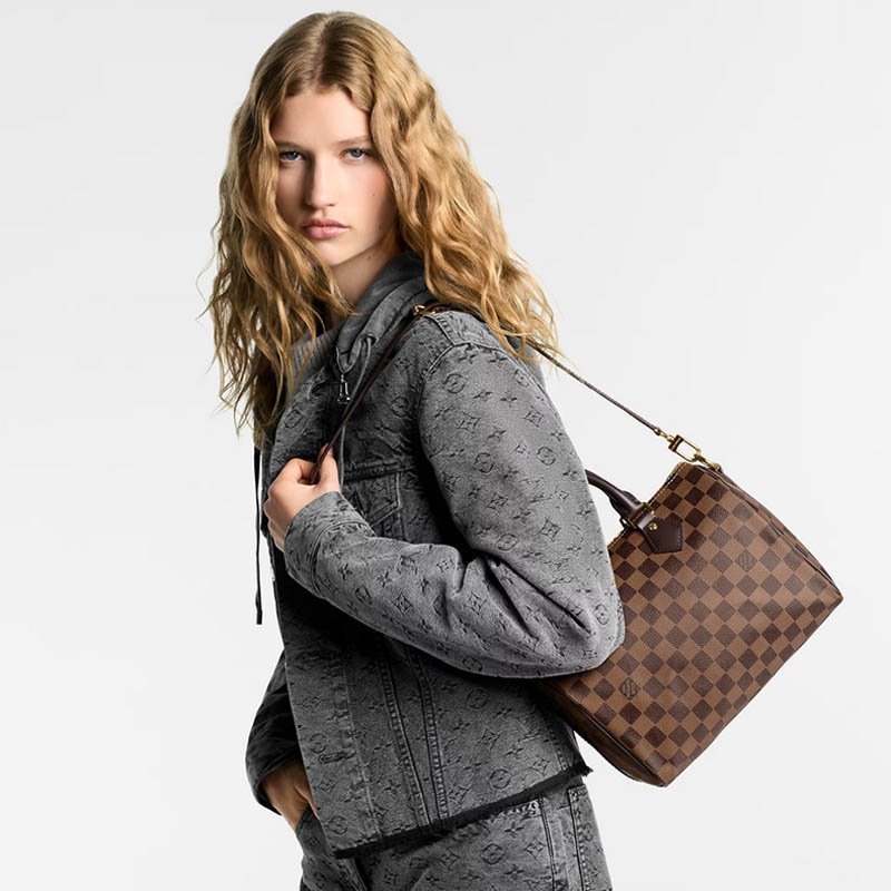 Speedy Bandoulière 25 Bag N40575 Damier Ebene Canvas