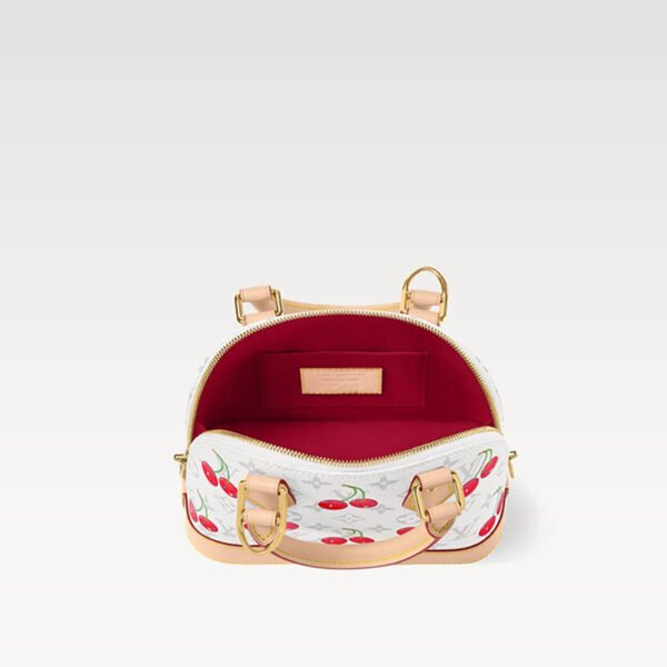 LV x TM Alma BB Bag M14234 Monogram cherry coated canvas
