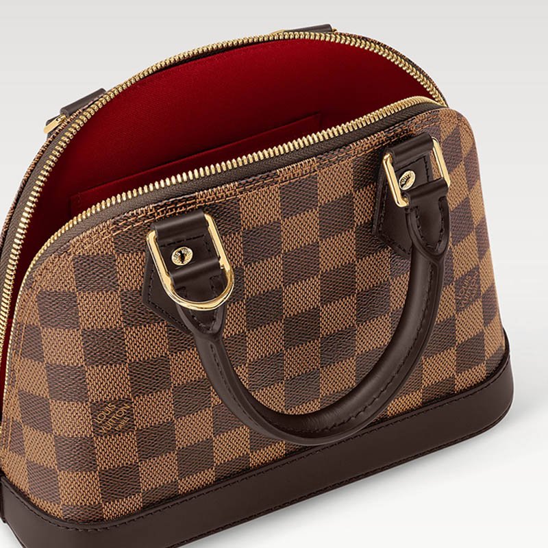 Alma BB Bag N40606 Damier Ebene coated canvas