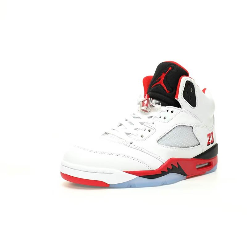Air Jordan 5 Fire Red Black Tongue (Ln5 A1)