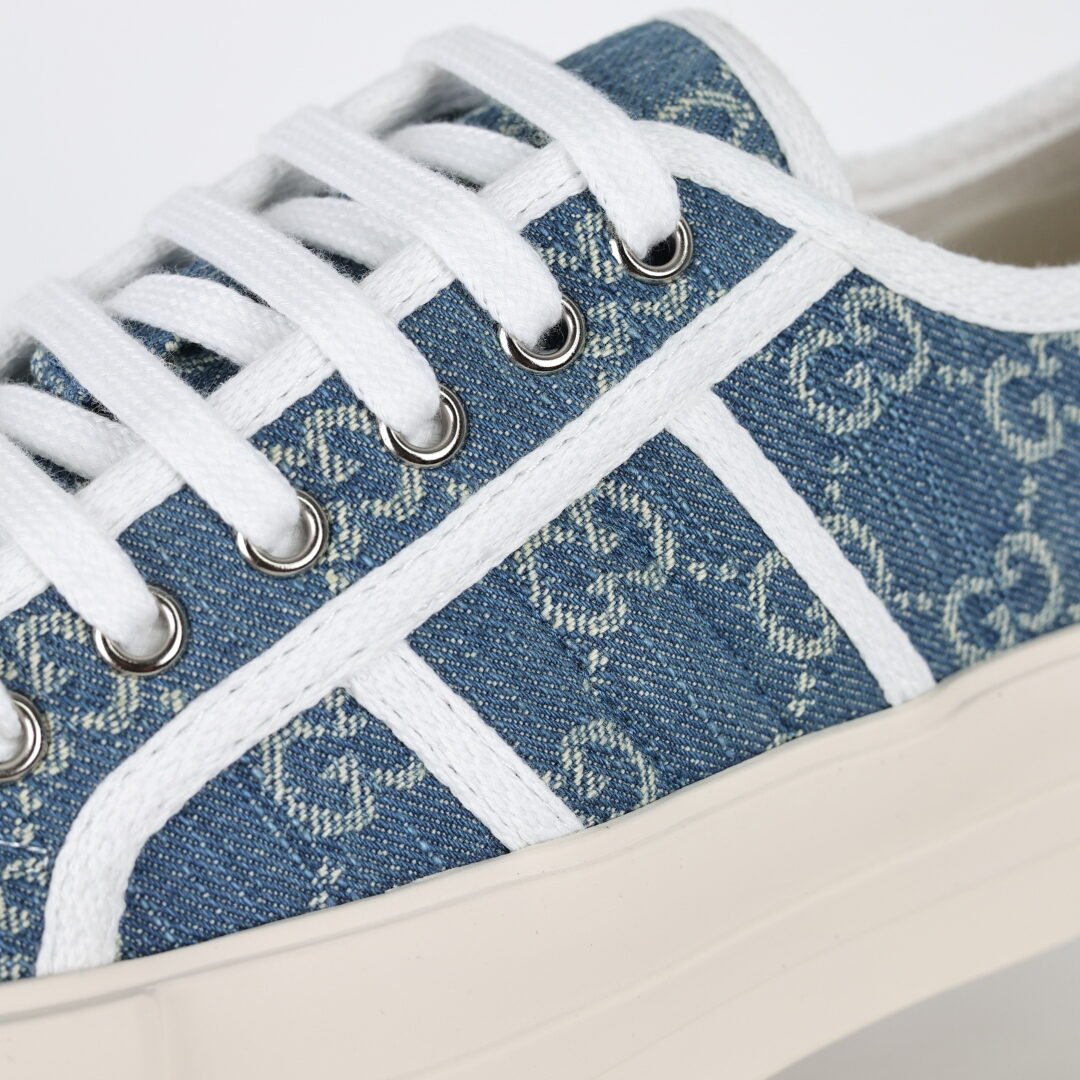Gucci Chunky Sneaker 1977  blue 816879 FABZZ