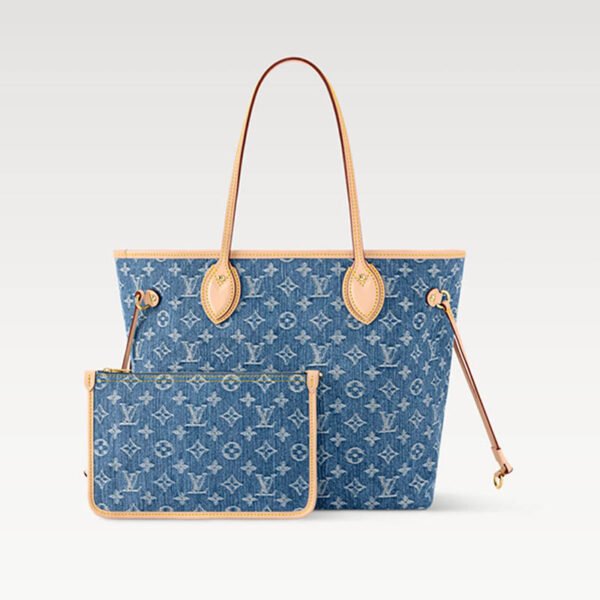 Neverfull MM M13192 BLEU DENIM