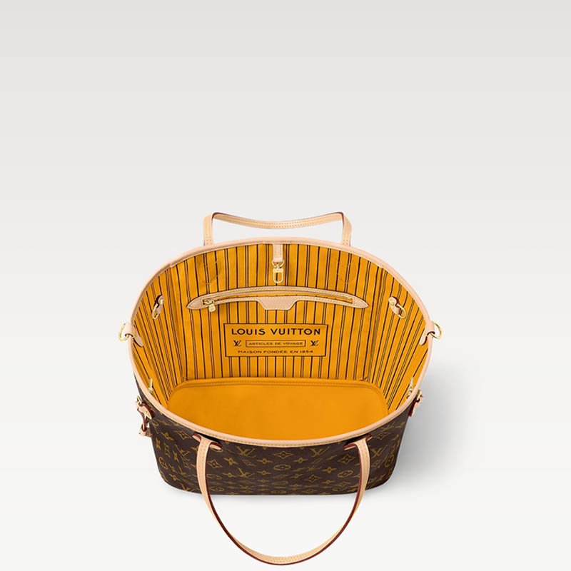 Neverfull Bandoulière Inside Out MM M11947 MonogramJaune Safran