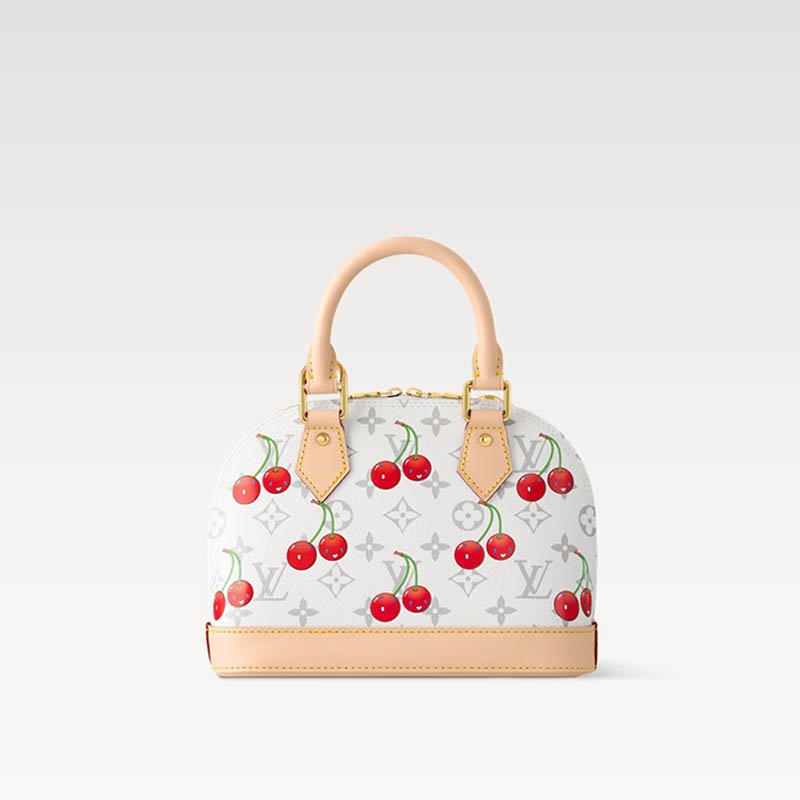 LV x TM Alma BB Bag M14234 Monogram cherry coated canvas