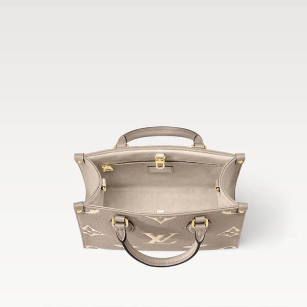 OnTheGo PM Tote Bag M45779 Tourterelle Beige/Cream