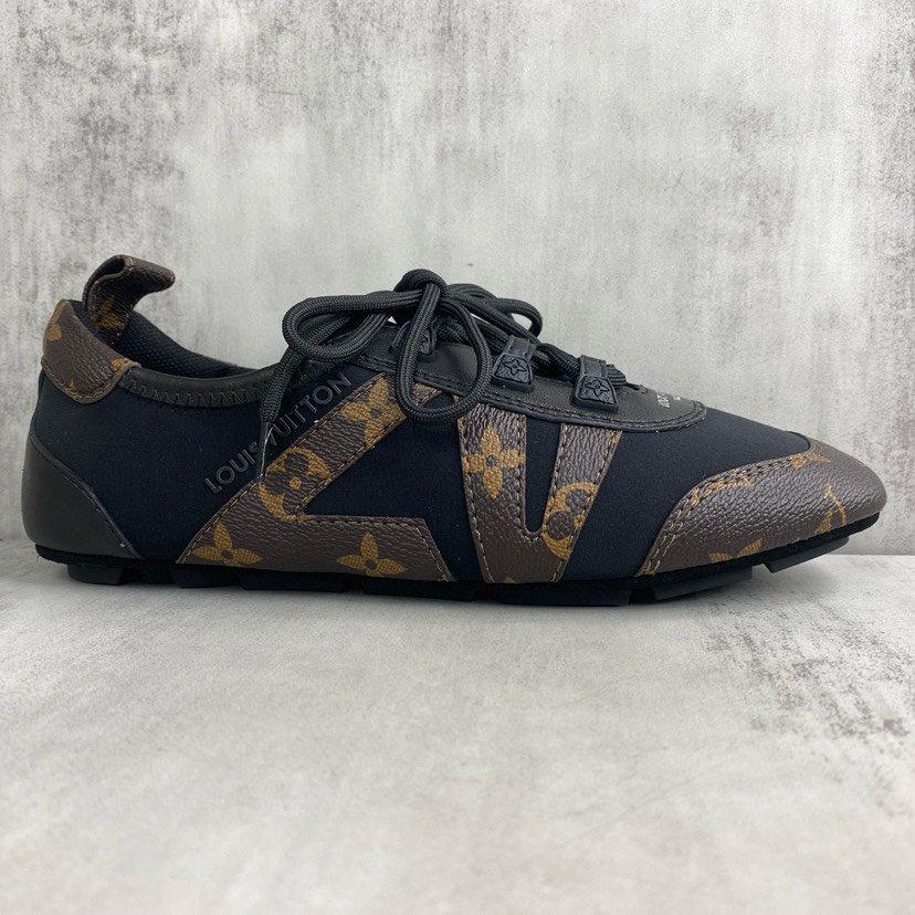 LOUIS VUITTON SneaKerina 2025 Spring/Summer Women's Training Shoes black