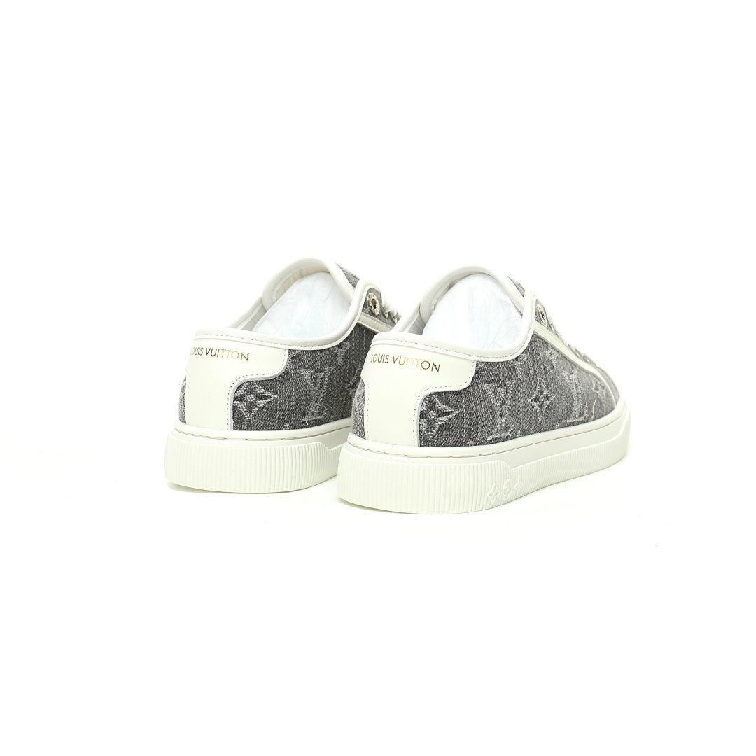 Louis Vuitton LAGOON Low Sneaker christian lady grey