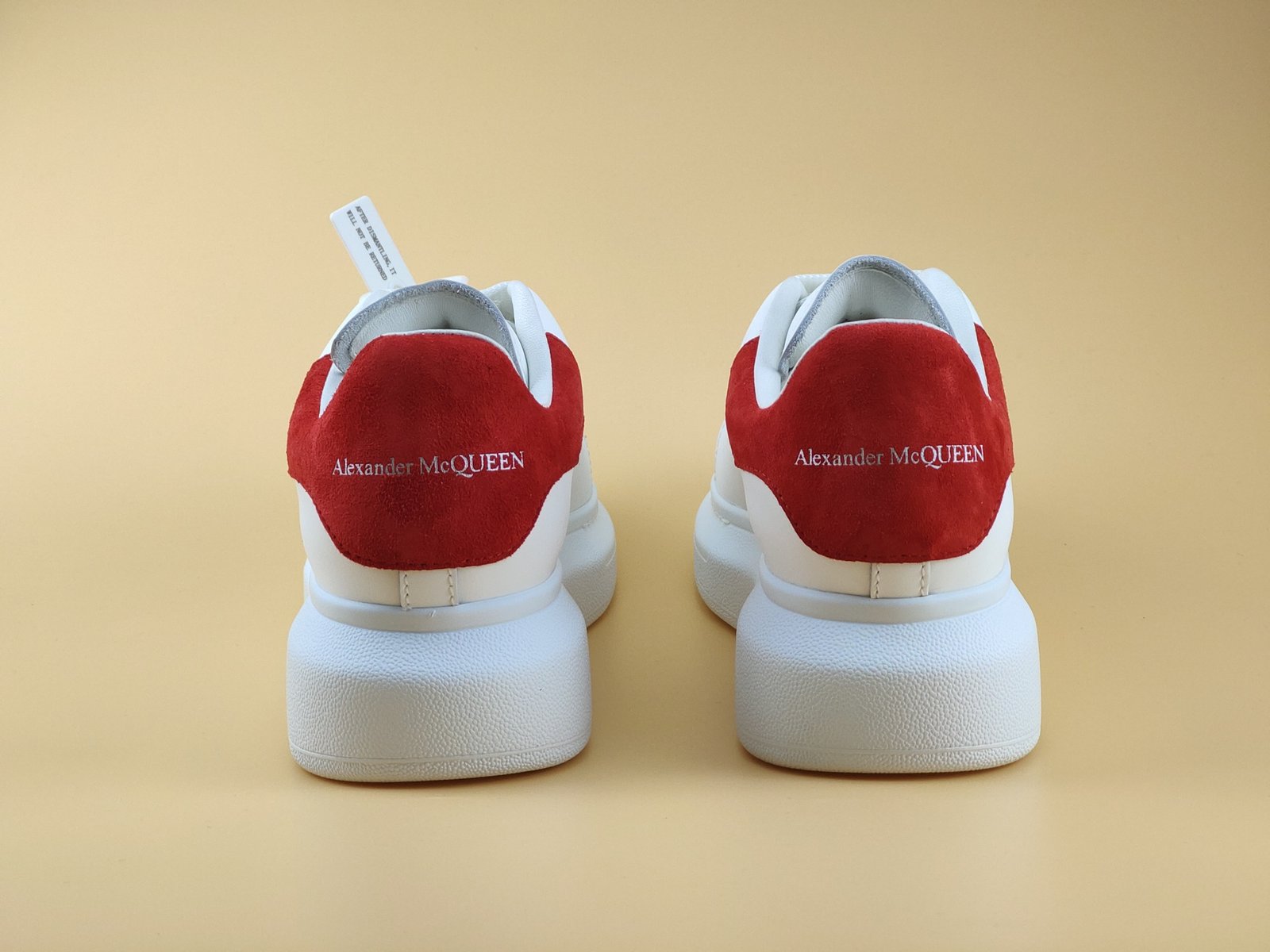 Alexander McQueen Oversized Exaerated-Sole Suede Leather Sneakers