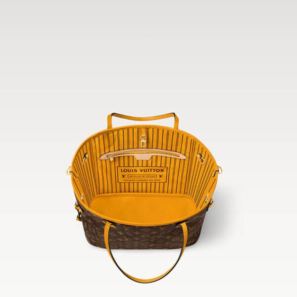 Neverfull Bandoulière Inside Out MM M12779 Safran Yellow
