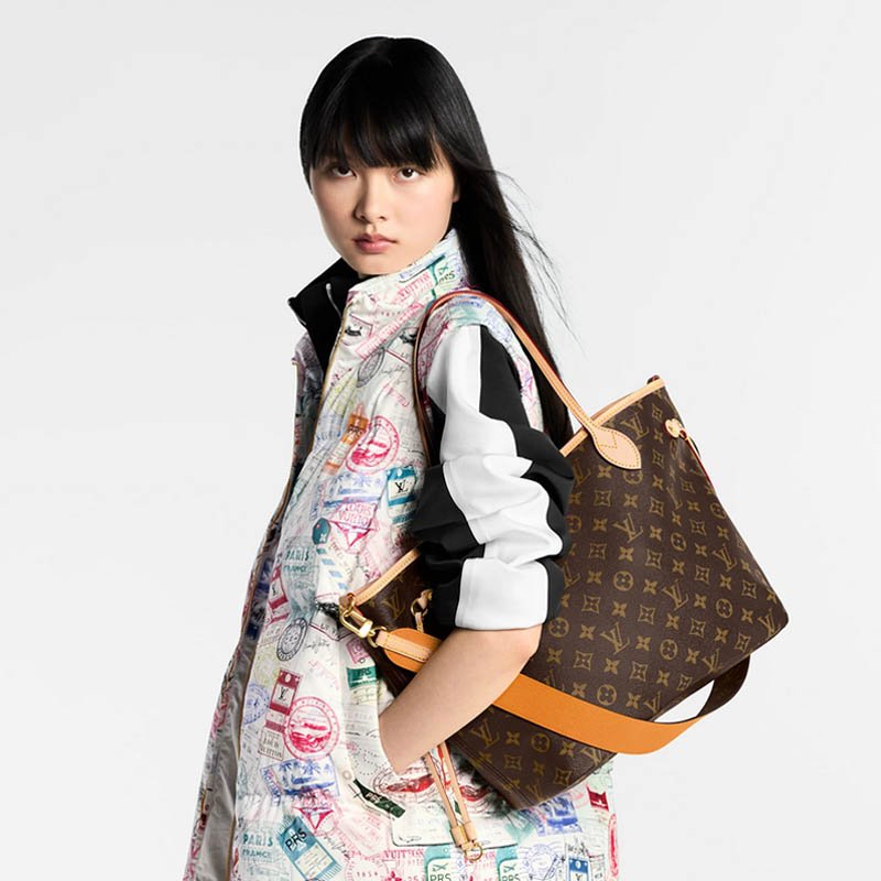 Neverfull Bandoulière Inside Out MM M11947 MonogramJaune Safran