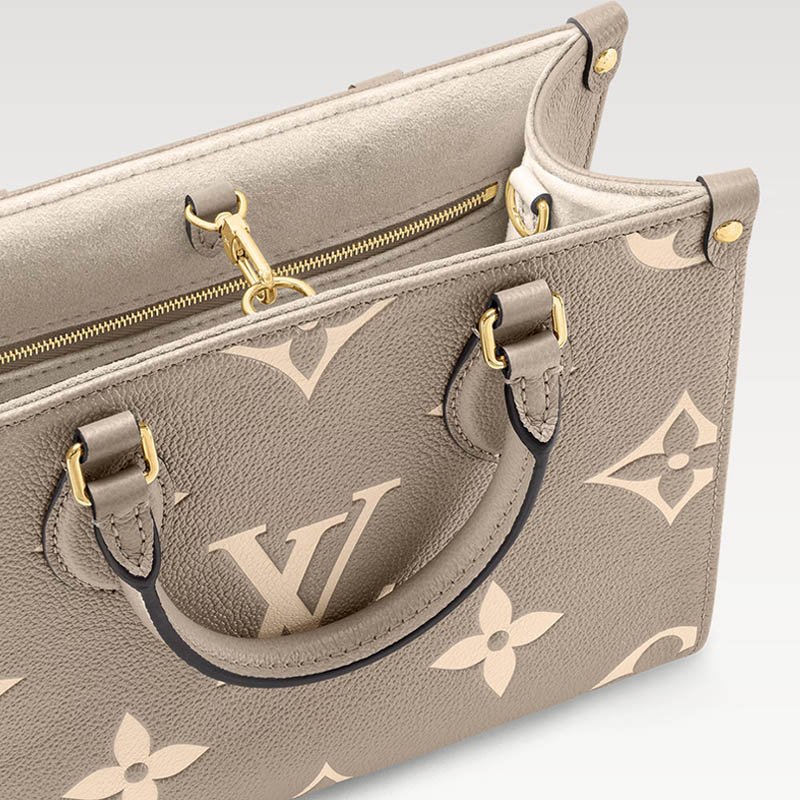 OnTheGo PM Tote Bag M45779 Tourterelle Beige/Cream