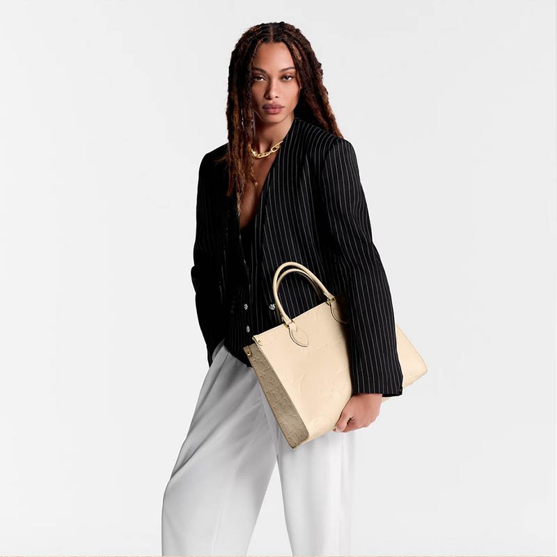 OnTheGo MM Tote Bag M46531 Crème Beige