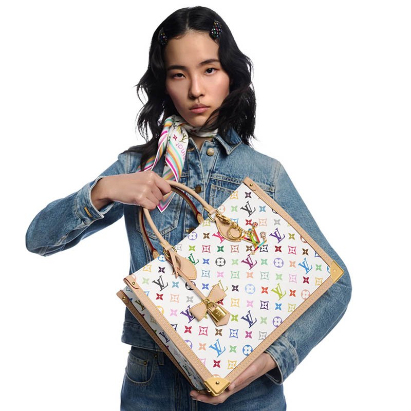 LV x TM OnTheGo MM Bag M13079 Multicoloured