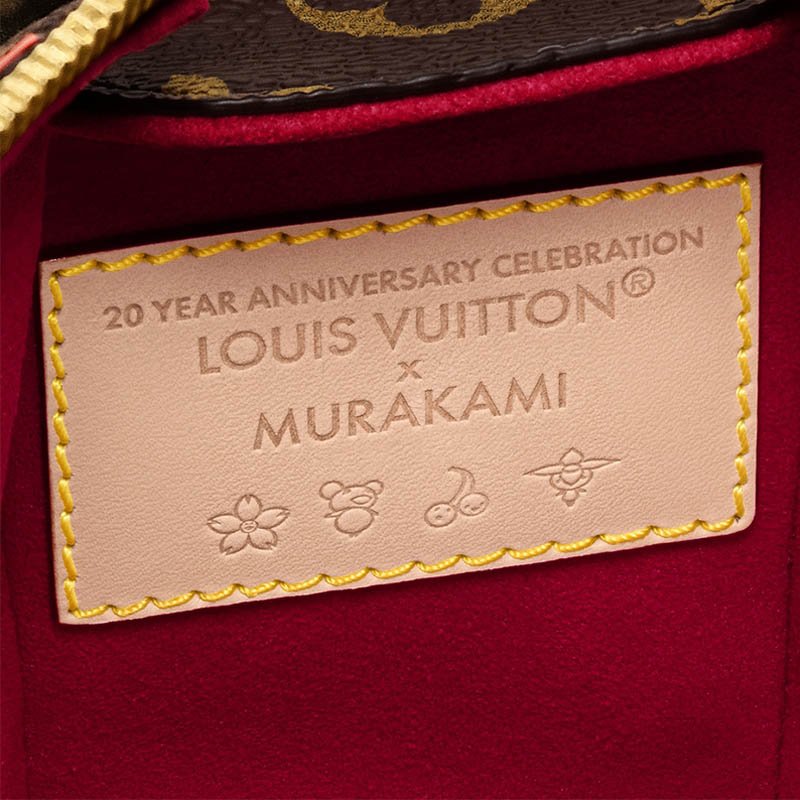 LV x TM Side Trunk MM Bag M14278 Monogram cherry coated canvas