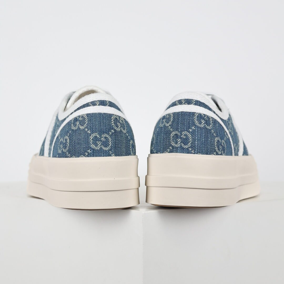 Gucci Chunky Sneaker 1977  blue 816879 FABZZ