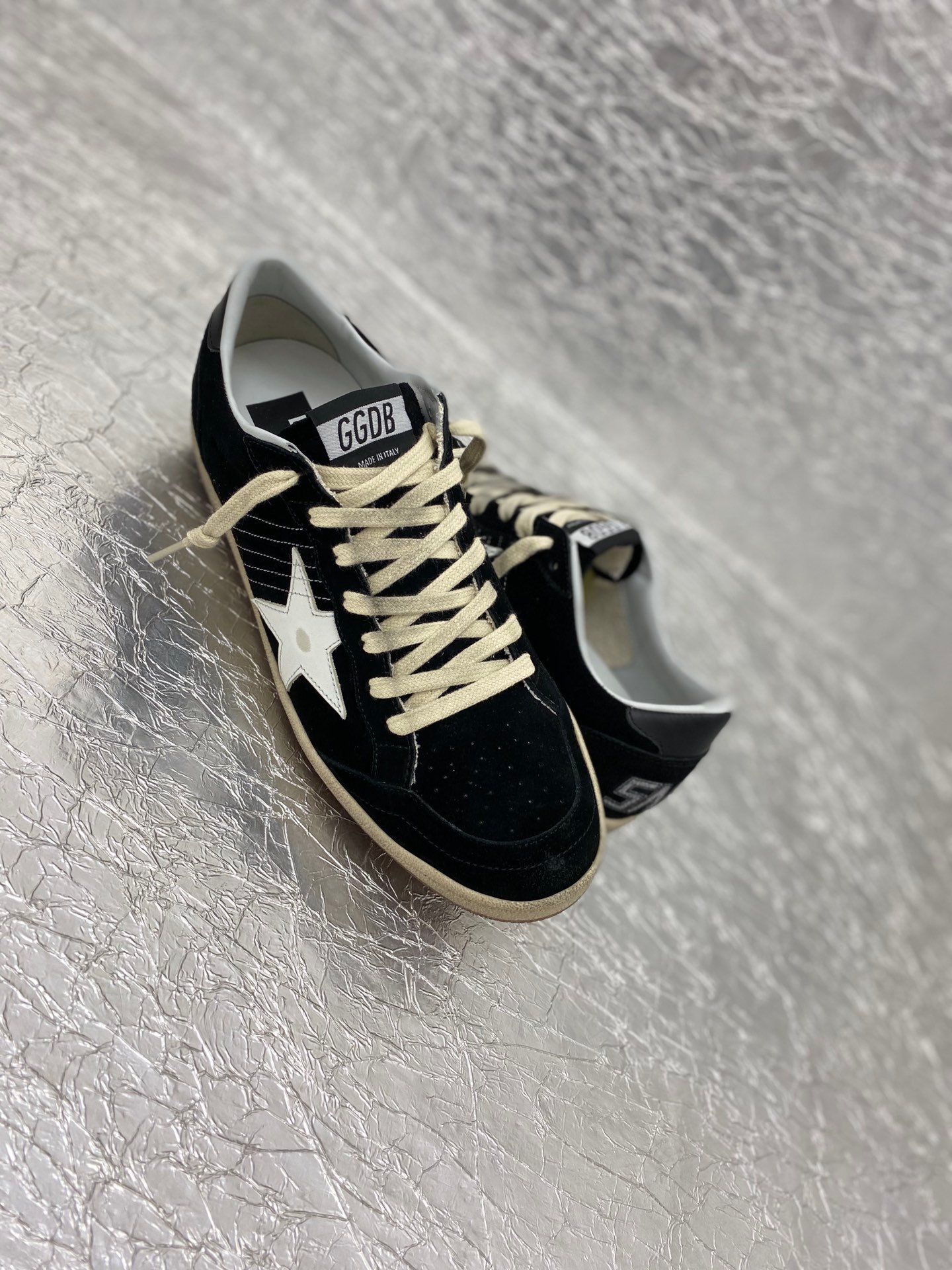 Golden Goose Ball Star black