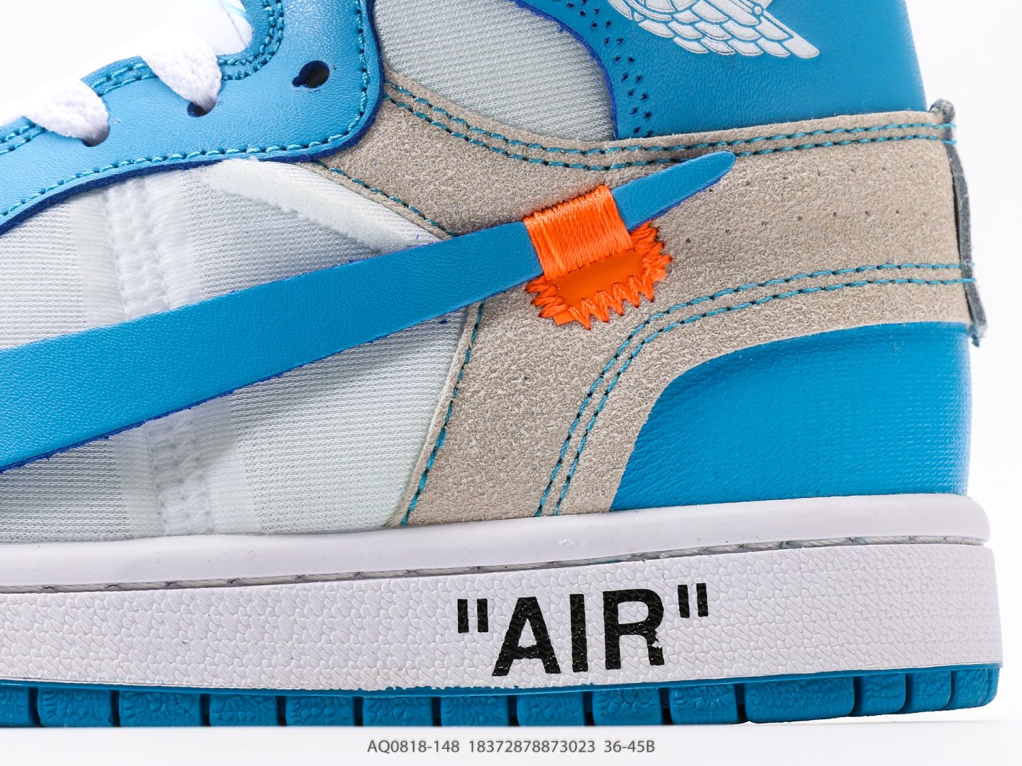 2017 Off White X Air Jordan 1 Chicago AQ0818 148