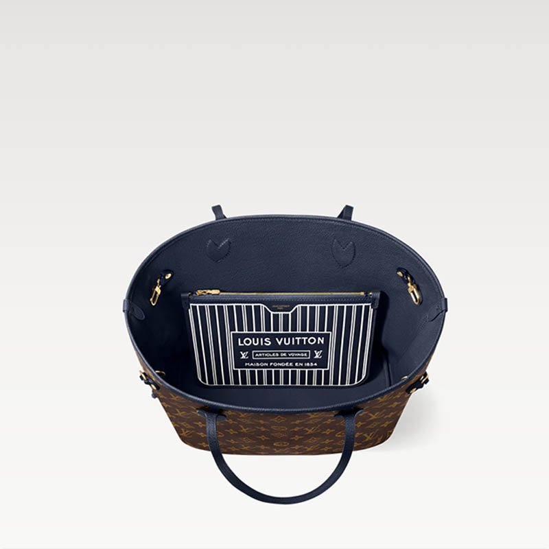 Neverfull Inside Out MM M14994 Navy