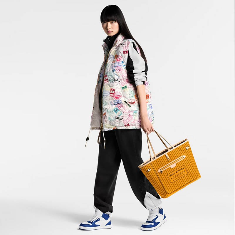 Neverfull Bandoulière Inside Out MM M11947 MonogramJaune Safran