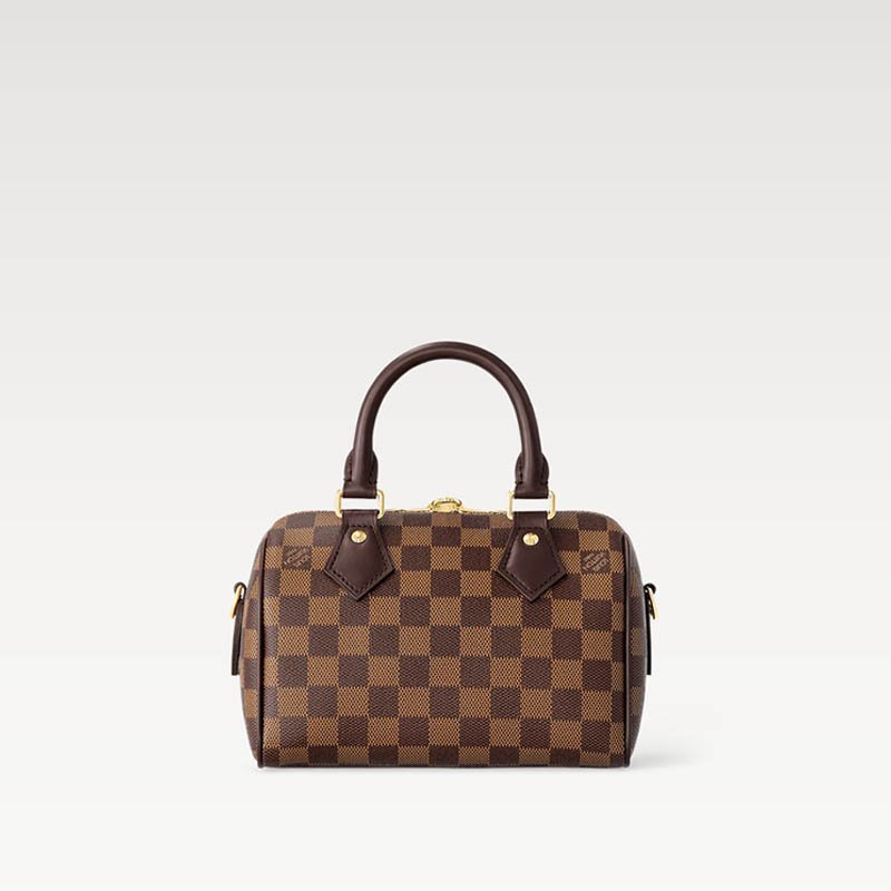 Speedy Bandoulière 20 Bag N40489 Damier Ebene Canvas