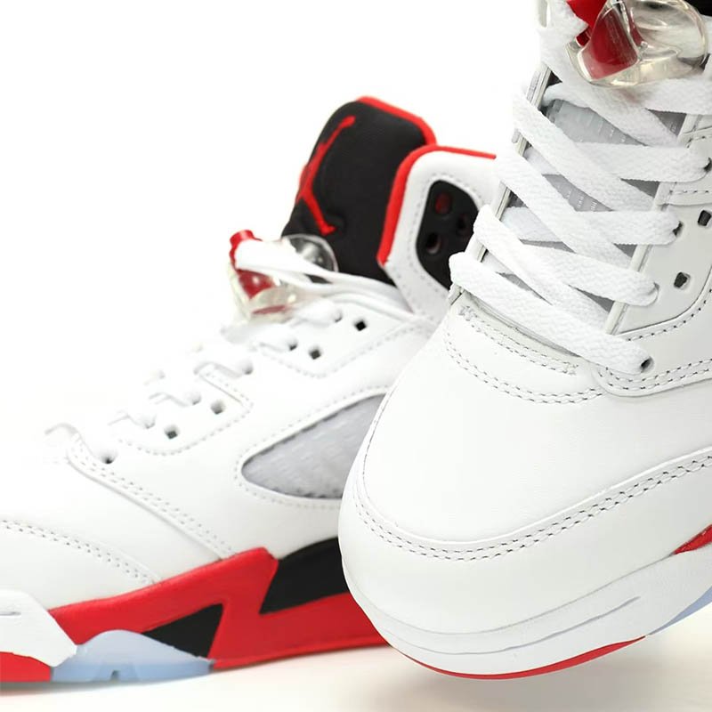 Air Jordan 5 Fire Red Black Tongue (Ln5 A1)