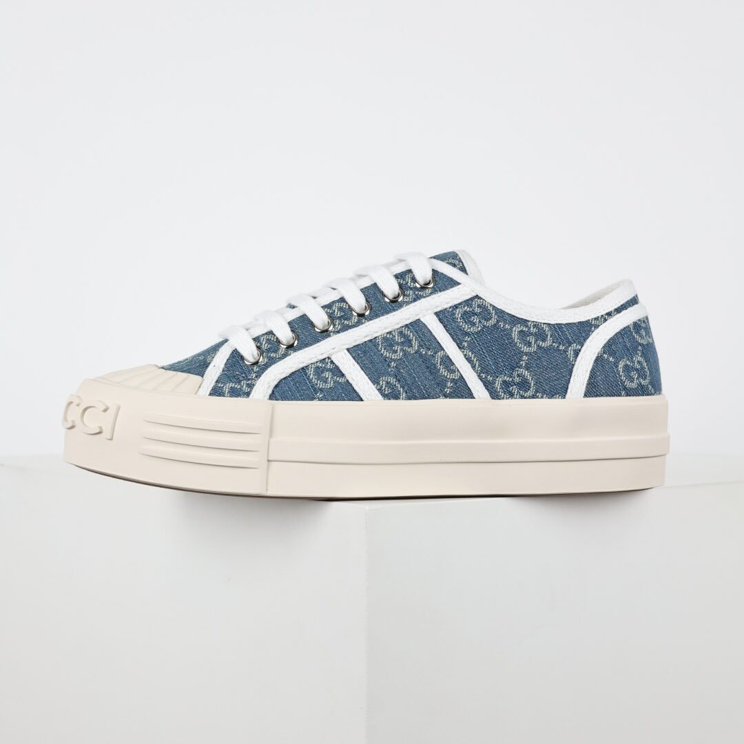 Gucci Chunky Sneaker 1977  blue 816879 FABZZ