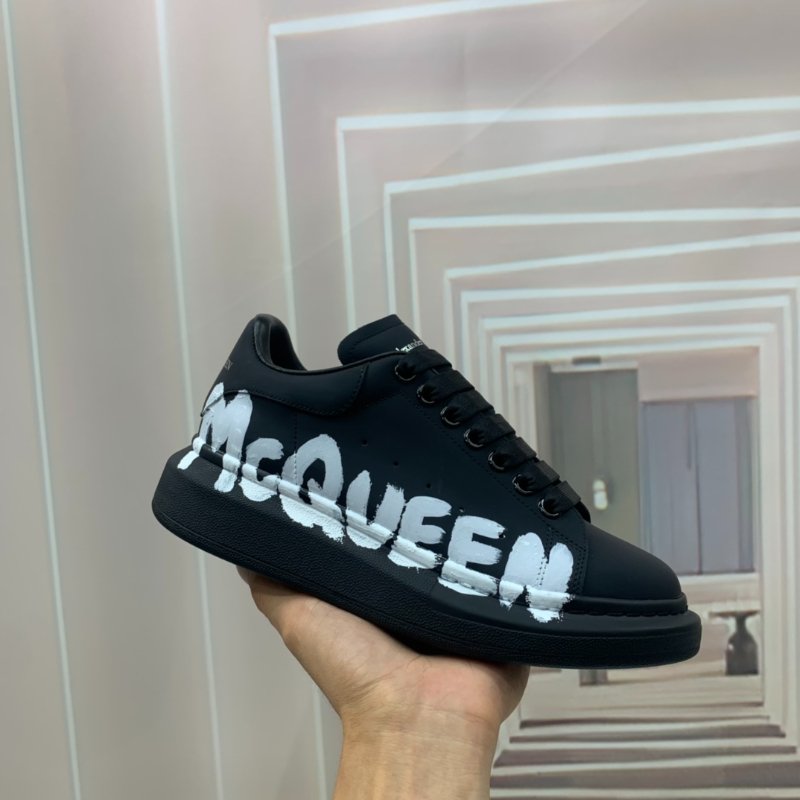Alexander McQueen Sole Leather Sneakers