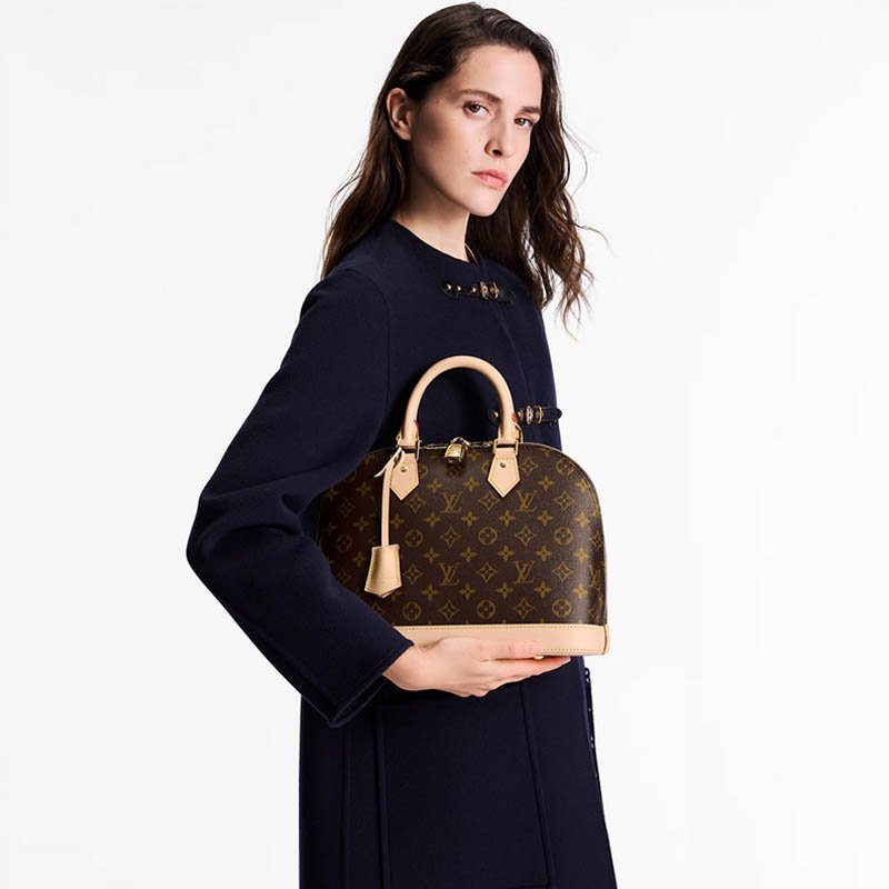 Alma PM Bag M53151 Monogram coated canvas