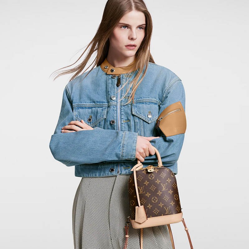 Alma Backpack M47132 Monogram coated canvas