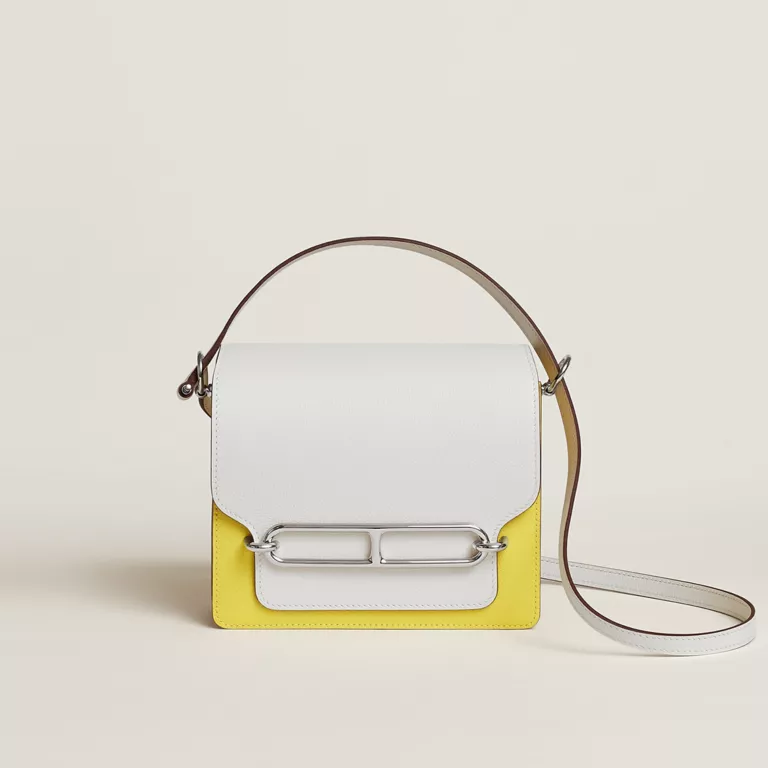 Roulis mini bicolor Lime/Blanc