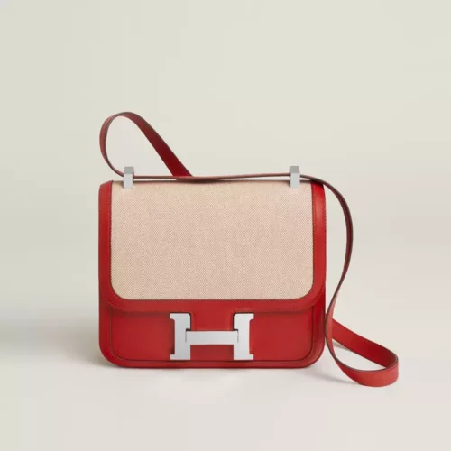 Constance III 24 bag Rouge Piment/Rouge De Cœur